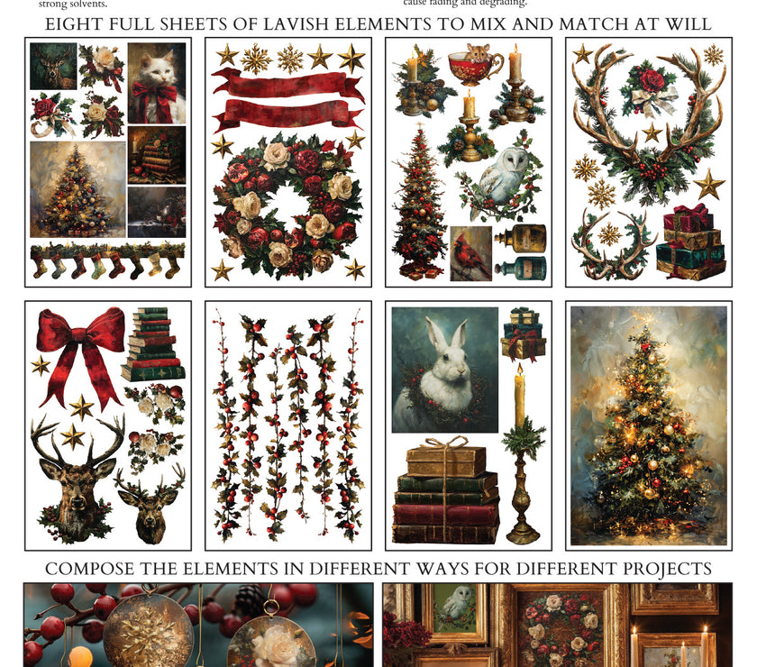 Crimson Velvet  IOD Transfer