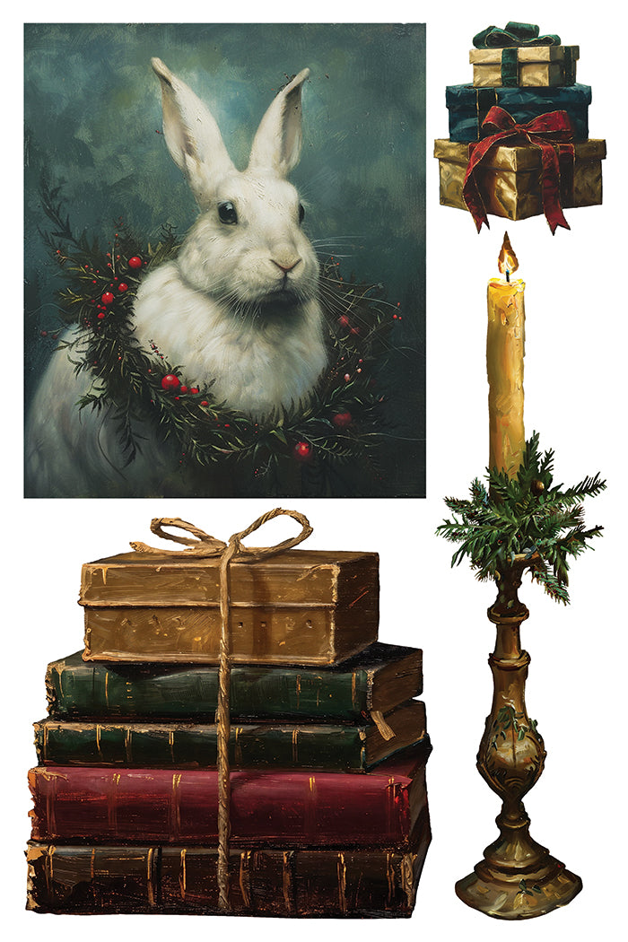 Crimson Velvet  IOD Transfer