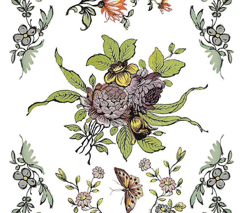 Fairytale Floral IOD Transfer