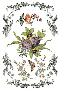 Fairytale Floral IOD Transfer