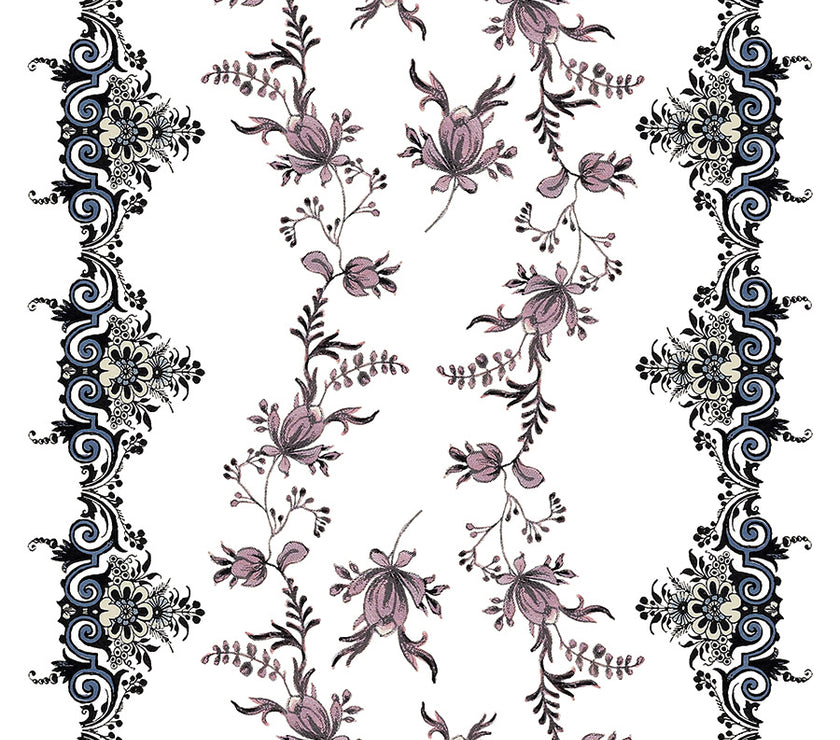 Fairytale Floral IOD Transfer