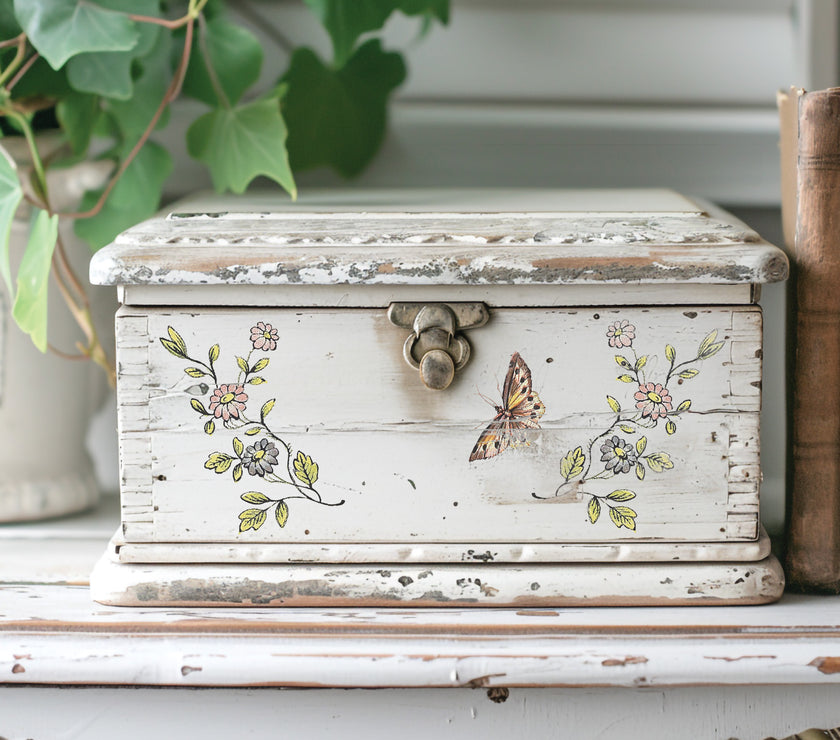 Fairytale Floral IOD Transfer