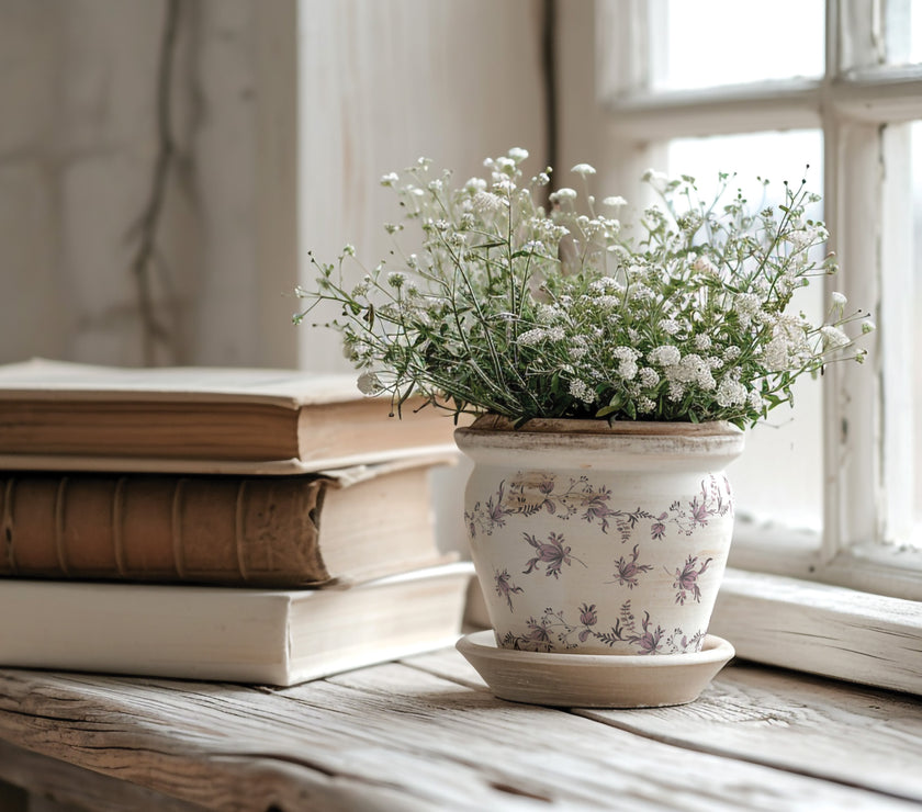 Fairytale Floral IOD Transfer