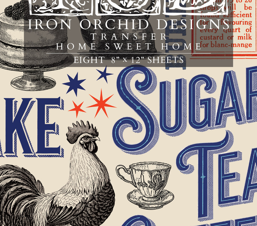 Home Sweet Home IOD Transfer 8x12 Pad