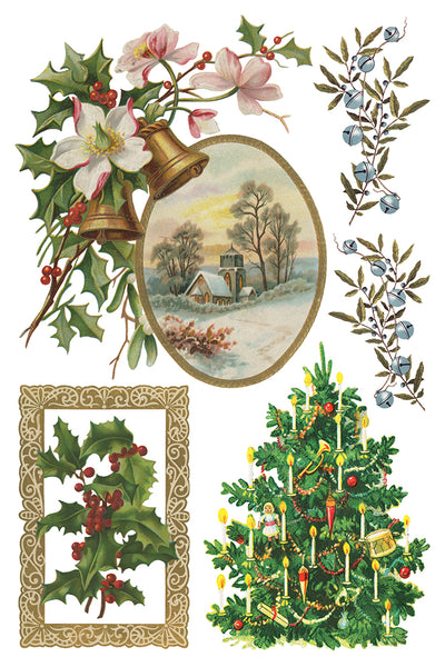 Christmas Joy IOD Transfer 8x12 Pad