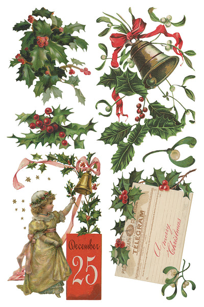 Christmas Joy IOD Transfer 8x12 Pad