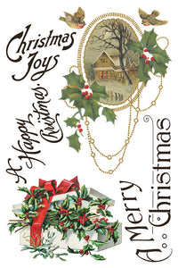 Christmas Joy IOD Transfer 8x12 Pad