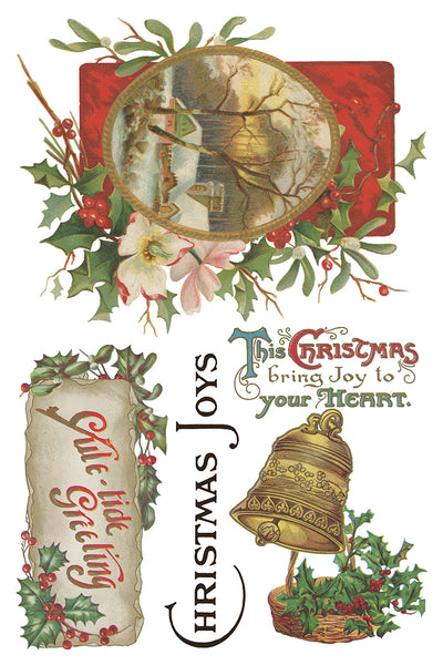 Christmas Joy IOD Transfer 8x12 Pad