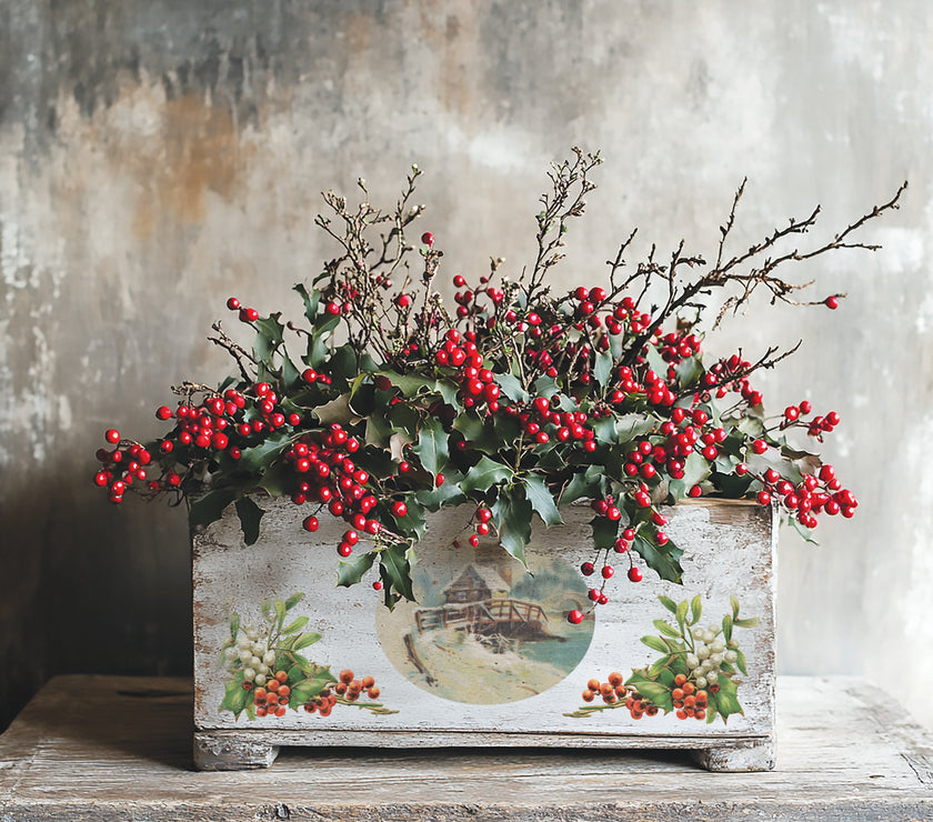 Christmas Joy IOD Transfer 8x12 Pad