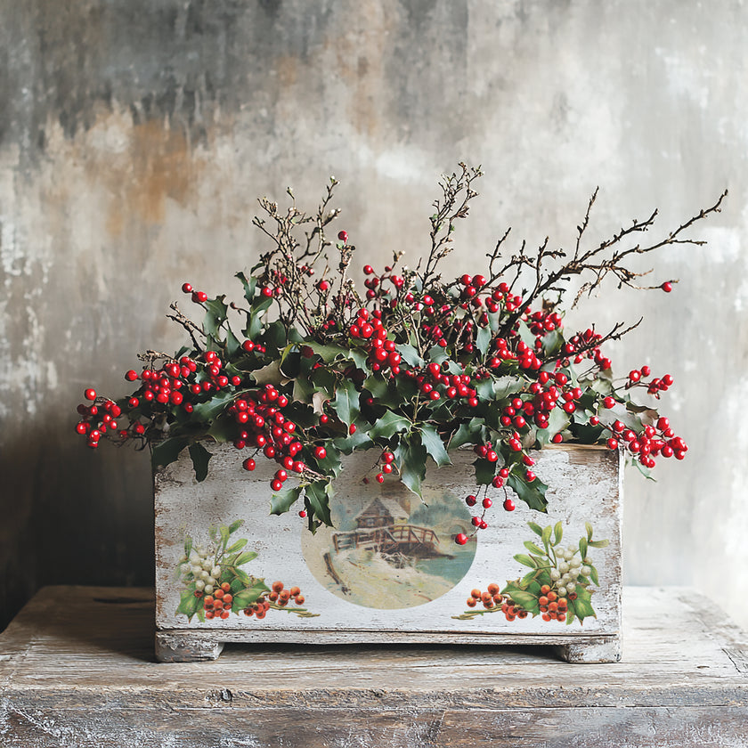 Christmas Joy IOD Transfer 8x12 Pad