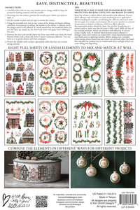 Partridge Lane IOD Transfer 8x12 Pad