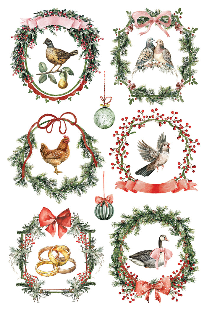 Partridge Lane IOD Transfer 8x12 Pad