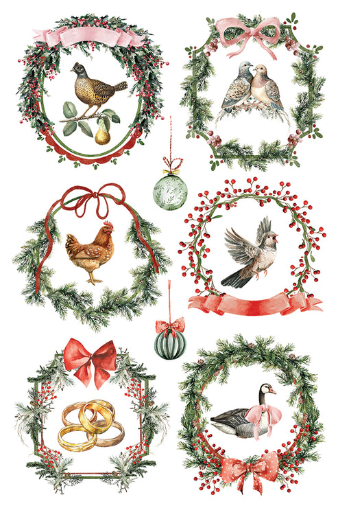 Partridge Lane IOD Transfer 8x12 Pad