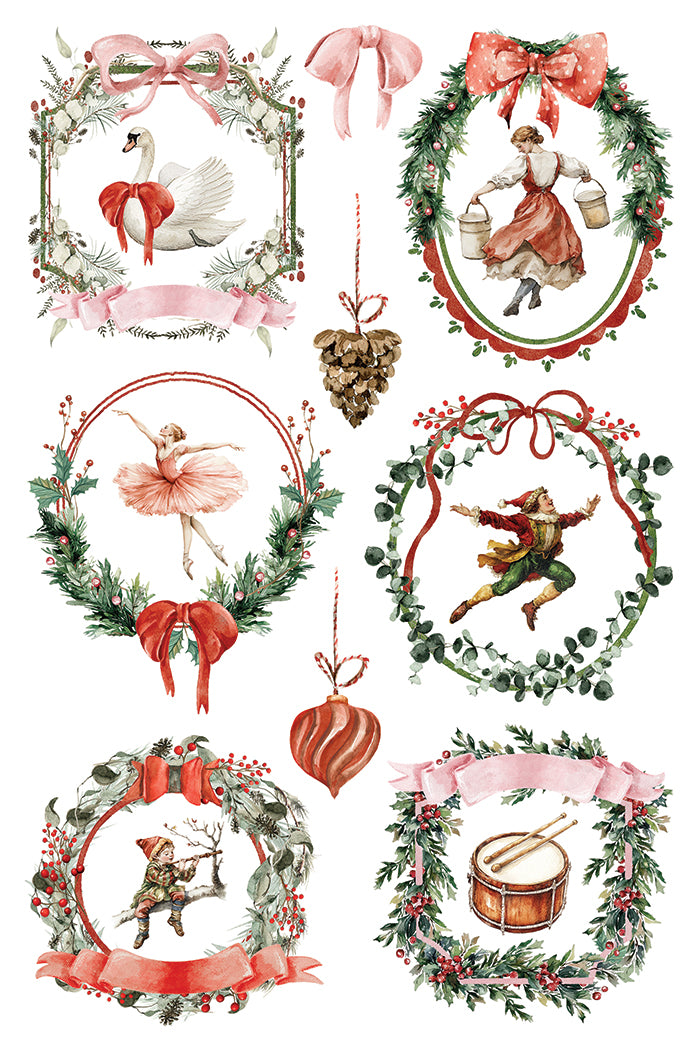 Partridge Lane IOD Transfer 8x12 Pad