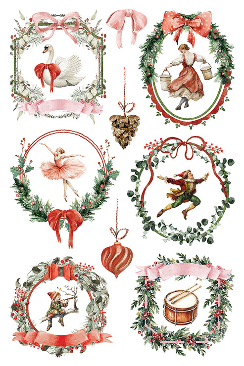 Partridge Lane IOD Transfer 8x12 Pad