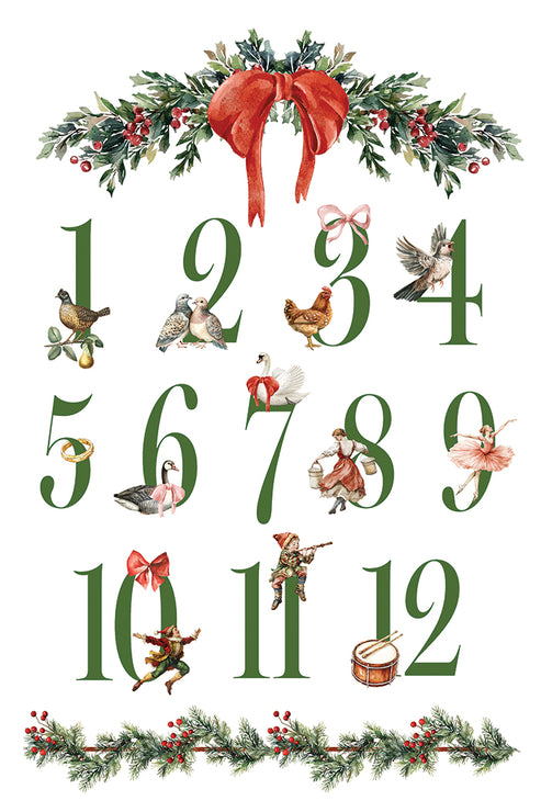 Partridge Lane IOD Transfer 8x12 Pad