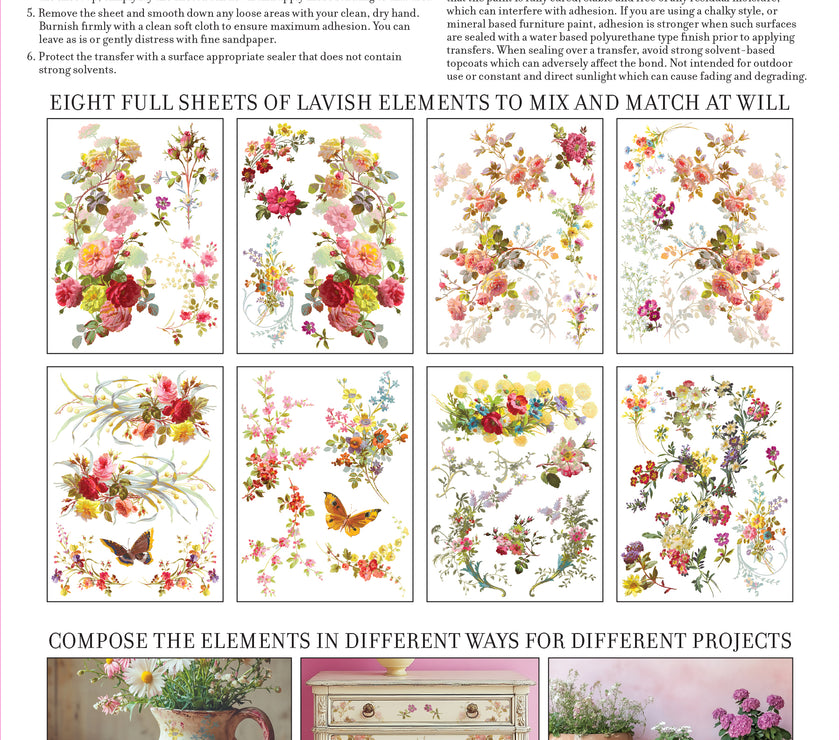 Saint Germain IOD Transfer 12x16 Pad