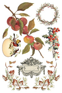 Santa's Hollow IOD Transfer 8x12 Pad