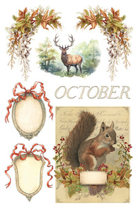 Santa's Hollow IOD Transfer 8x12 Pad