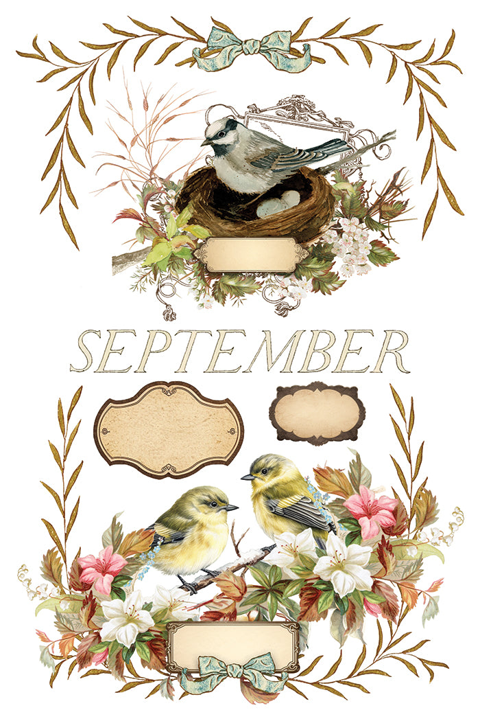 Santa's Hollow IOD Transfer 8x12 Pad