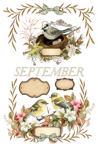 Santa's Hollow IOD Transfer 8x12 Pad