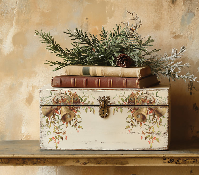 Santa's Hollow IOD Transfer 8x12 Pad