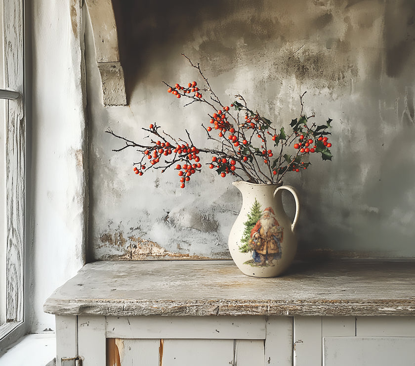 Santa's Hollow IOD Transfer 8x12 Pad