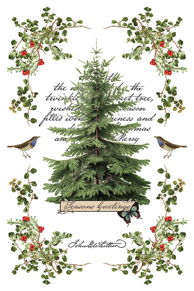Winter Botanist IOD Transfer 8x12 Pad