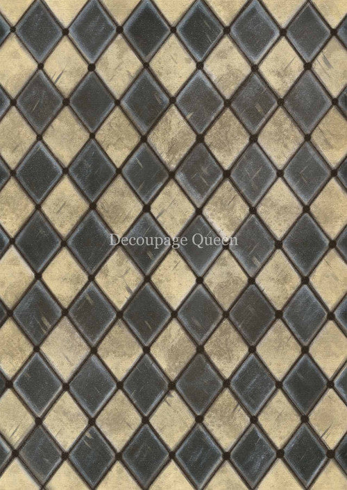 Dainty and the Queen - Handpainted Harlequin