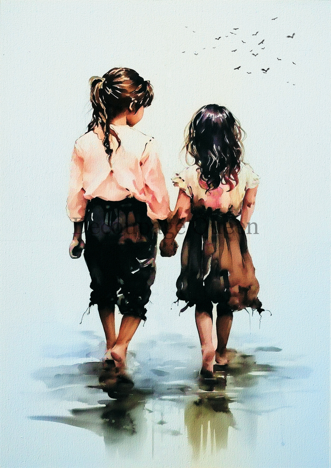 Decoupage Queen Andy Skinner Sisters Rice Paper