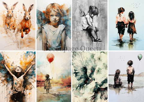 Decoupage Queen Summer 2025 Andy Skinner Complete Pack (w/ Bonus Paper)