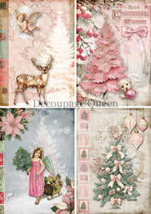 Decoupage Queen Summer 2025 Christmas in July Complete Pack (w/ Bonus Paper)