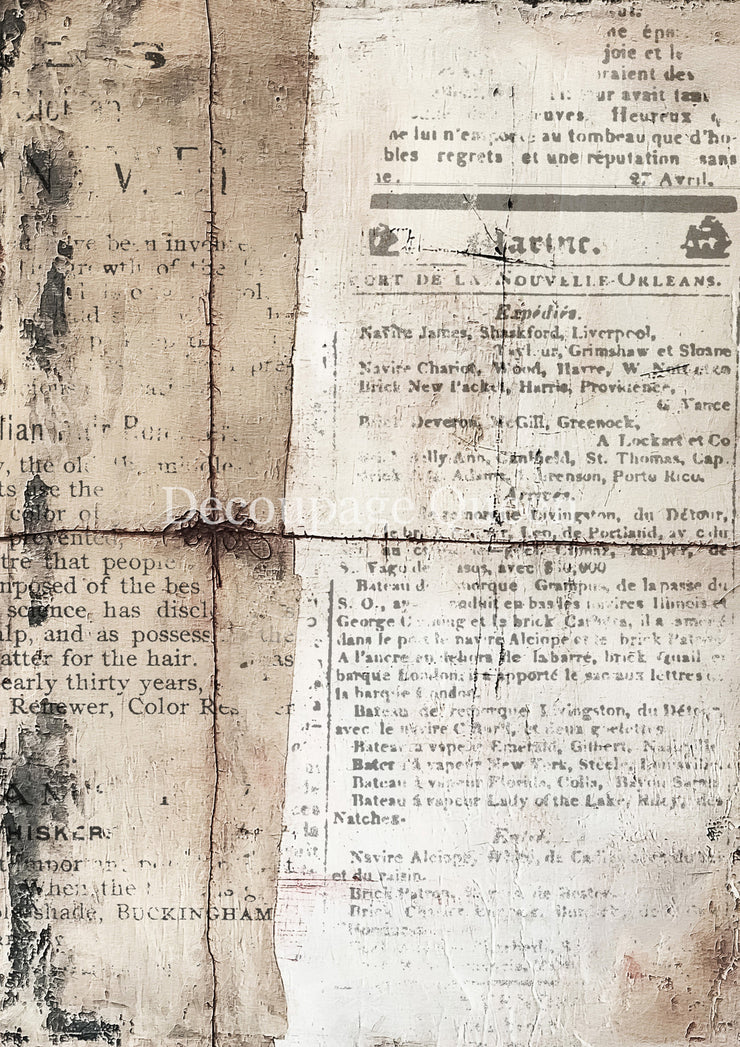 Decoupage Queen Cottage Scraps Rice Paper