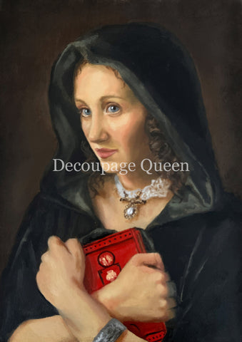Decoupage Queen Keeper of Secrets
