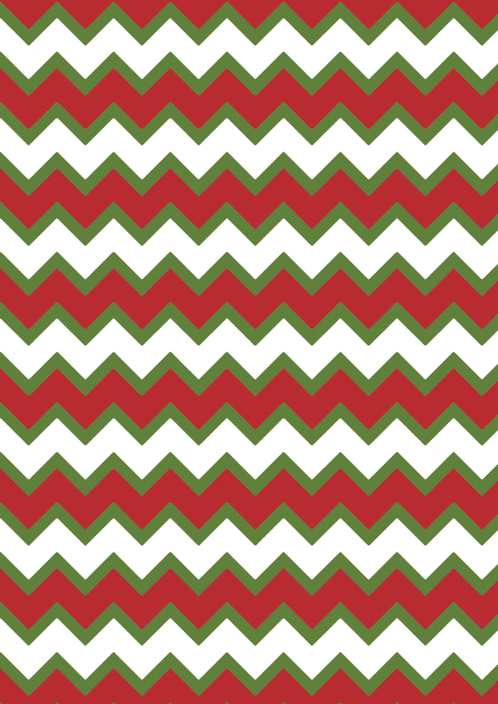 Christmas Chevron, rice paper design by Decoupage Queen, arts & entertainment > hobbies & creative arts > arts & crafts > art & crafting materials > art & craft paper > drawing & painting paper, for decoupage and crafting