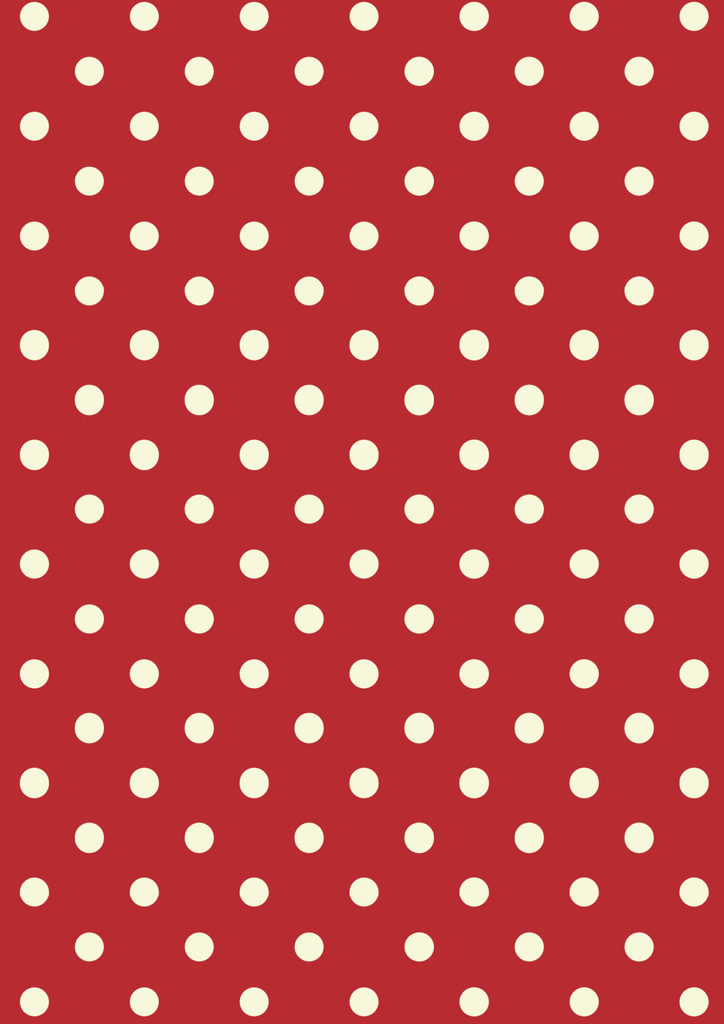 Red with White Dots
