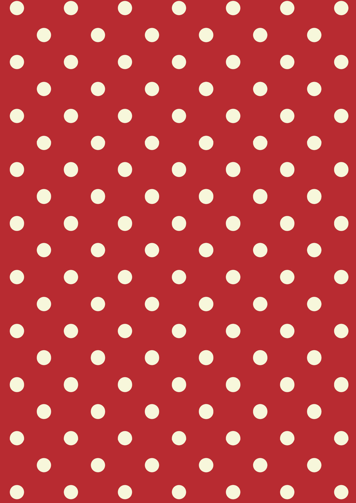 Red with White Dots
