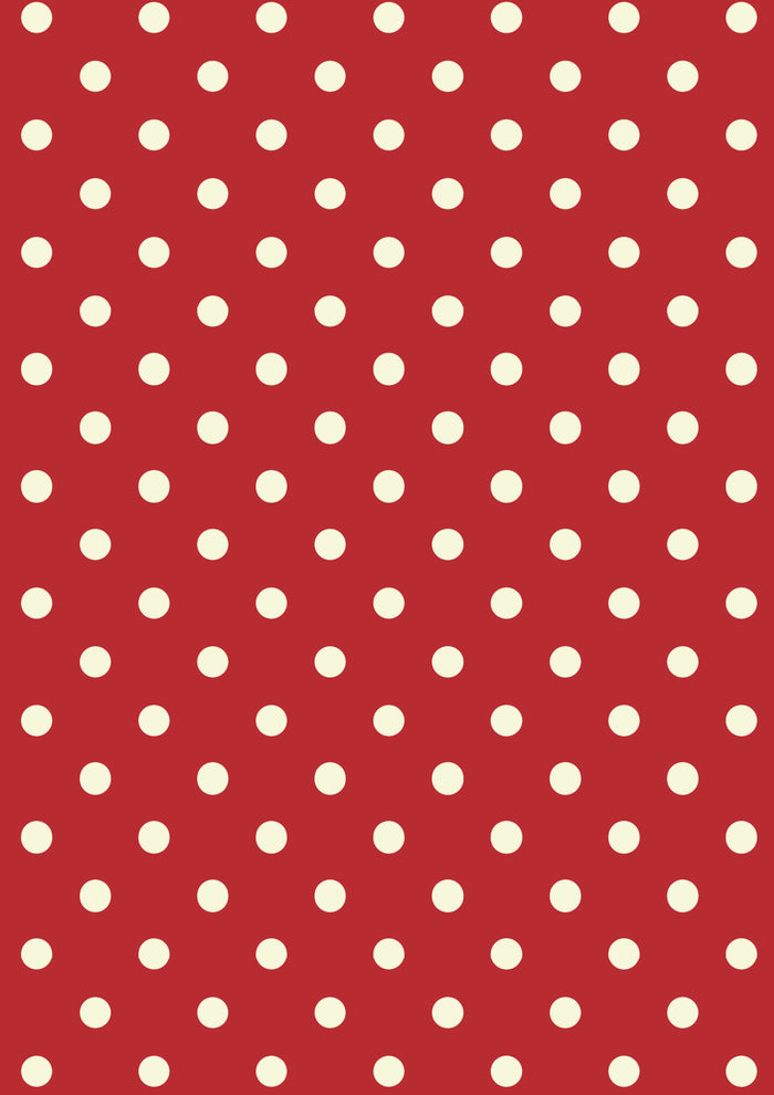Red with White Dots