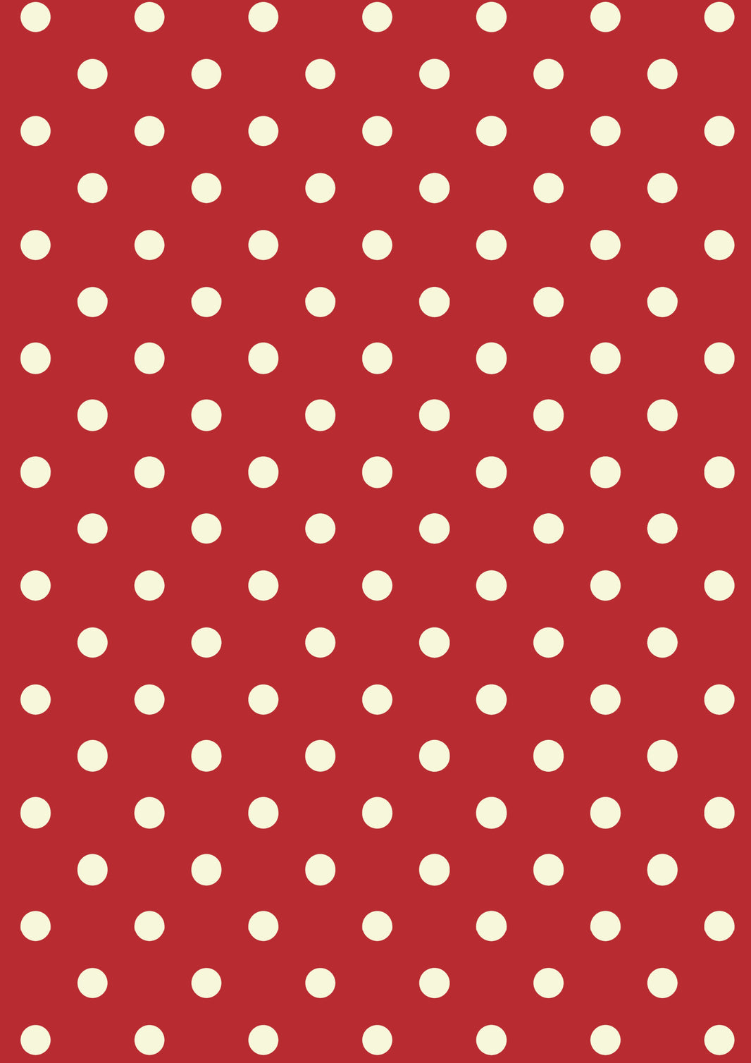 Red with White Dots
