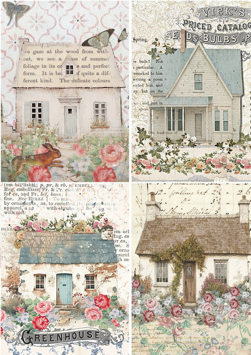 Cottage Collection set of 4  - Cottages 2026 - ellen j goods