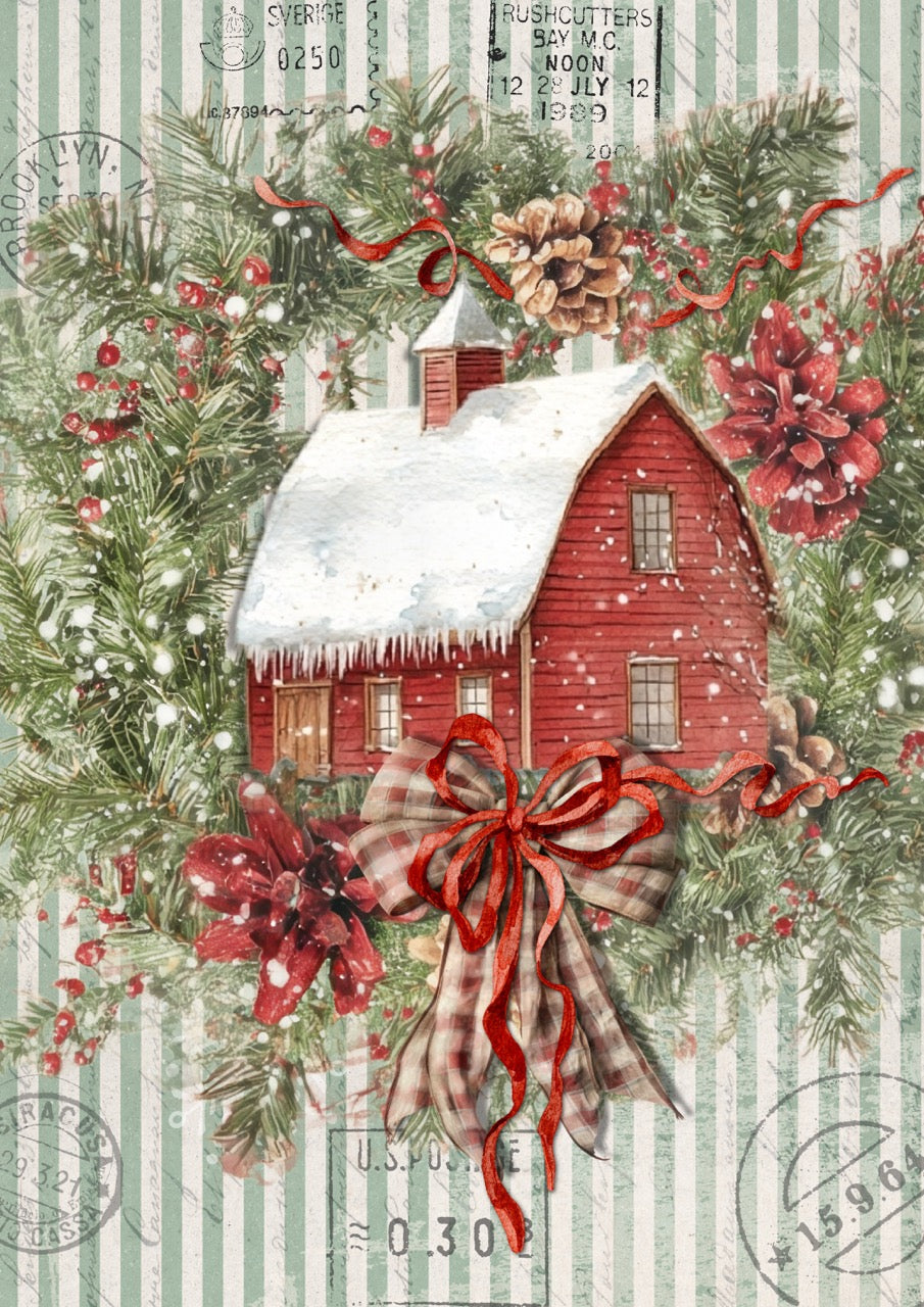Santa's Cottage - Christmas in the Village 2026 - ellen j goods