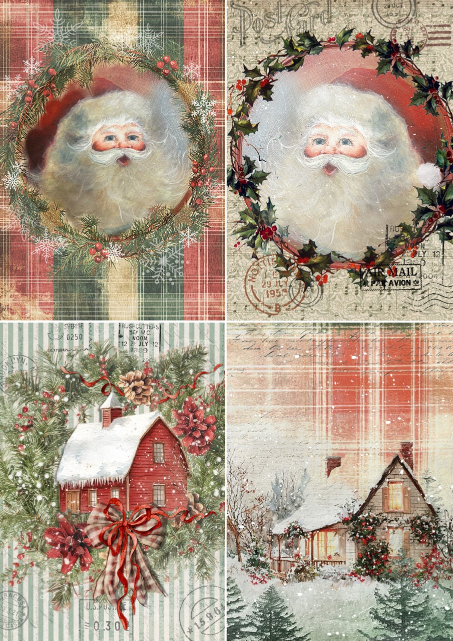 Woodland 4 Pack - Christmas in the Village 2026 - ellen j goods