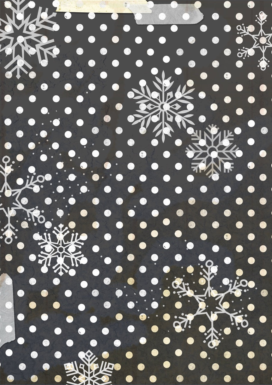 Snowflake Dot - Seasons Greetings 1962 - ellen j goods
