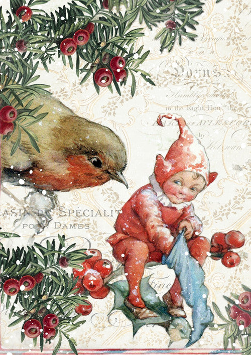 Winterberry Sprite - Northwoods Holiday - ellen j goods