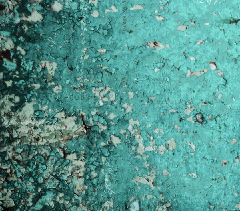 Roycycled Teal Texture, design by Roycycled, arts & entertainment > hobbies & creative arts > arts & crafts > art & crafting materials > art & craft paper, for decoupage and crafting