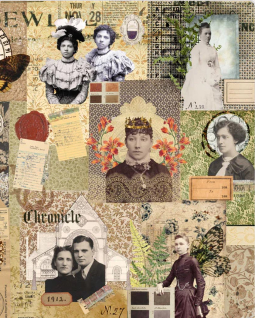 Roycycled Photo Journal Masterboard, design by Roycycled, arts & entertainment > hobbies & creative arts > arts & crafts > art & crafting materials > art & craft paper, for decoupage and crafting