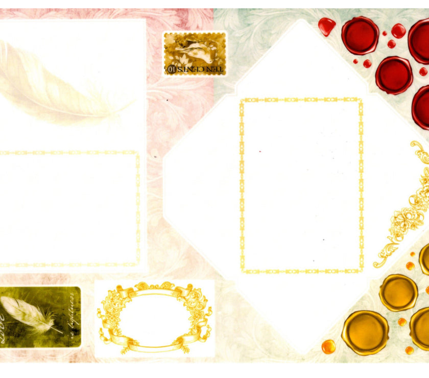 Vintage Birds Vellum Paper Kit