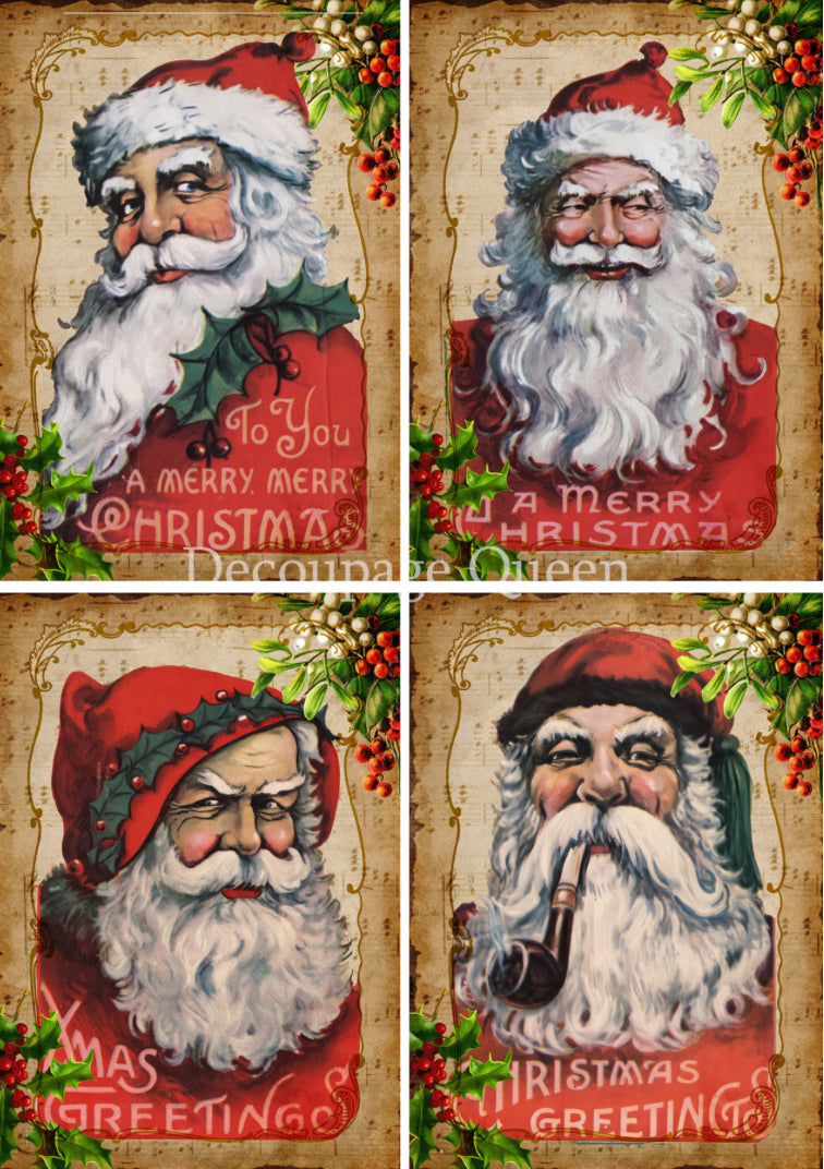 Old School Santas