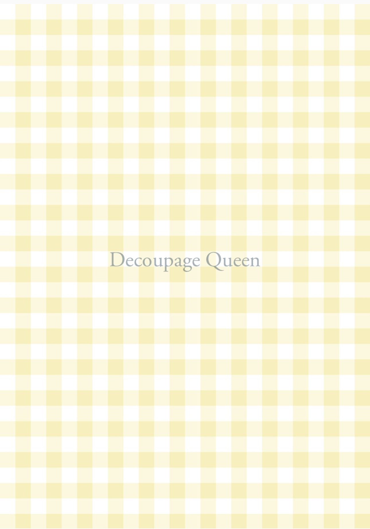 Yellow Gingham 0544