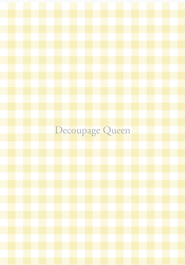 Yellow Gingham 0544